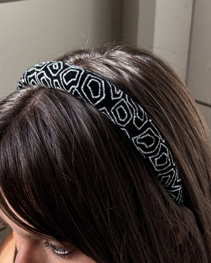 90s Nina Ricci Glitter Headband