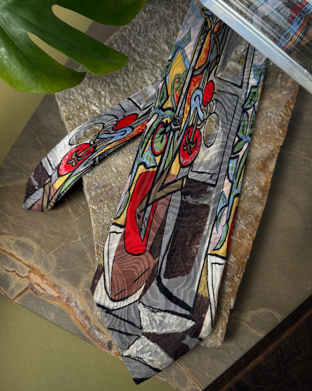 Picasso "Tomato Plant" Silk Tie