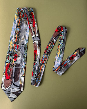 Picasso "Tomato Plant" Silk Tie