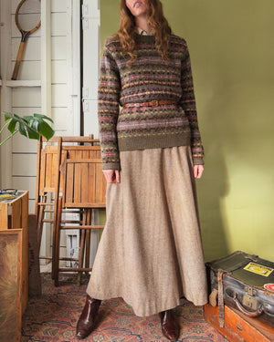 Ralph Lauren Sage Fair Isle Sweater | L