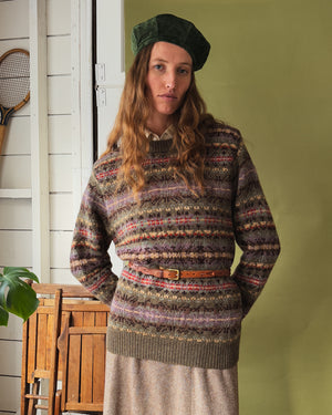 Ralph Lauren Sage Fair Isle Sweater | L