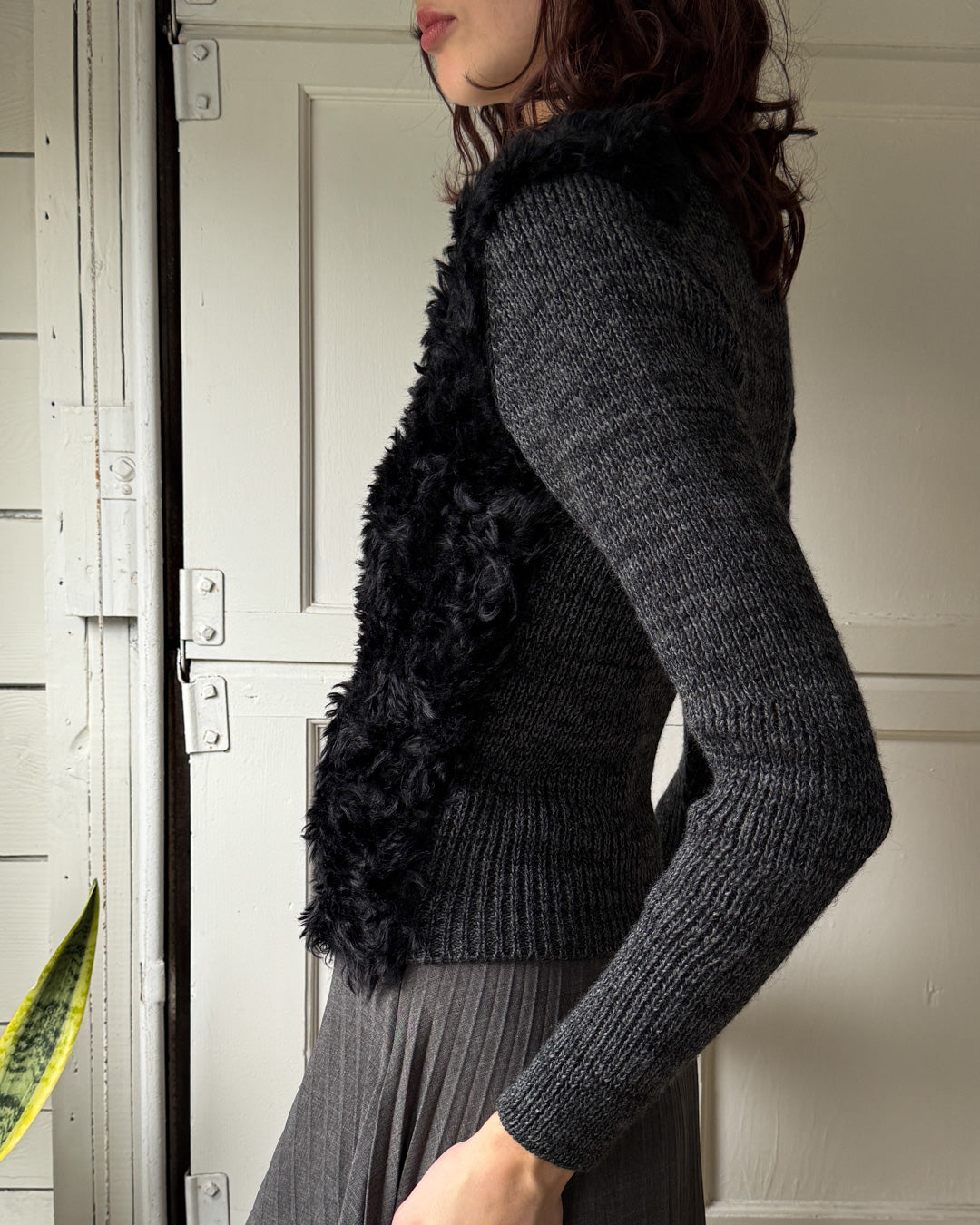 FW07 Prada Mohair Cardigan | S-M