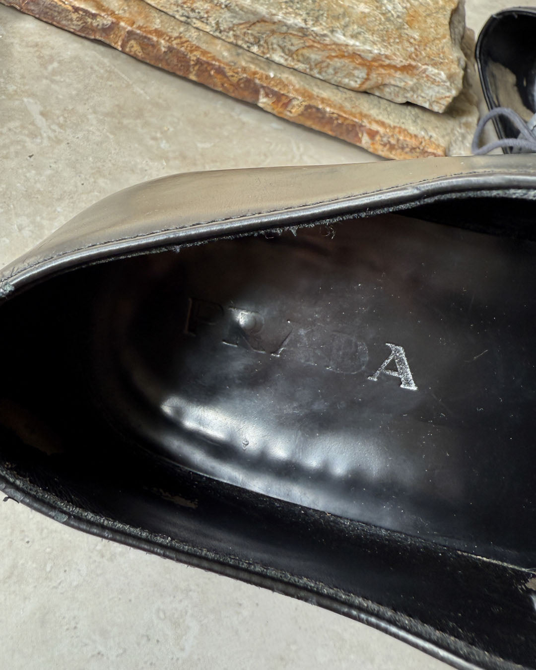 Prada Square Toe Oxfords | 8.5