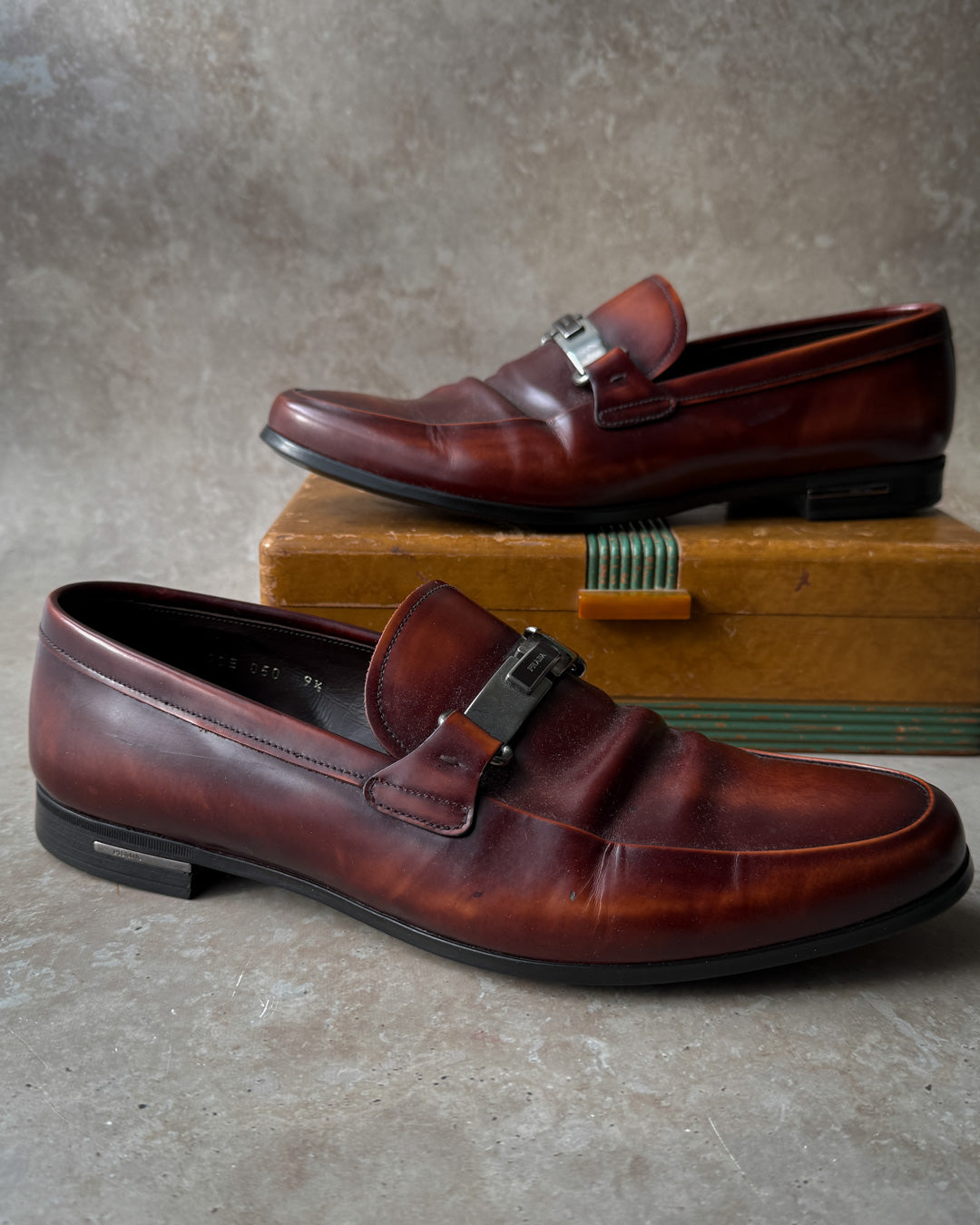 Prada Leather Loafers | 10.5