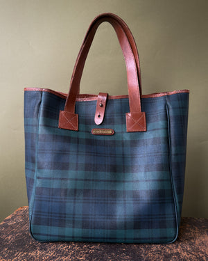 90s Ralph Lauren Plaid Tote
