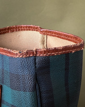 90s Ralph Lauren Plaid Tote