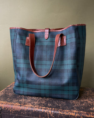 90s Ralph Lauren Plaid Tote