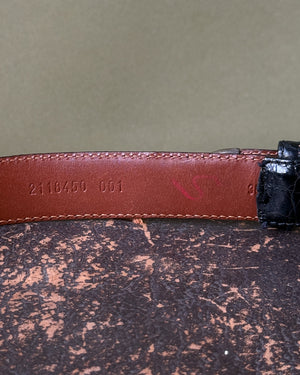 90s Ralph Lauren Sterling Alligator Belt