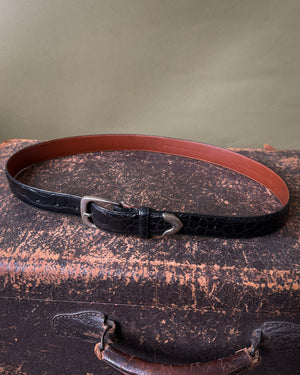 90s Ralph Lauren Sterling Alligator Belt