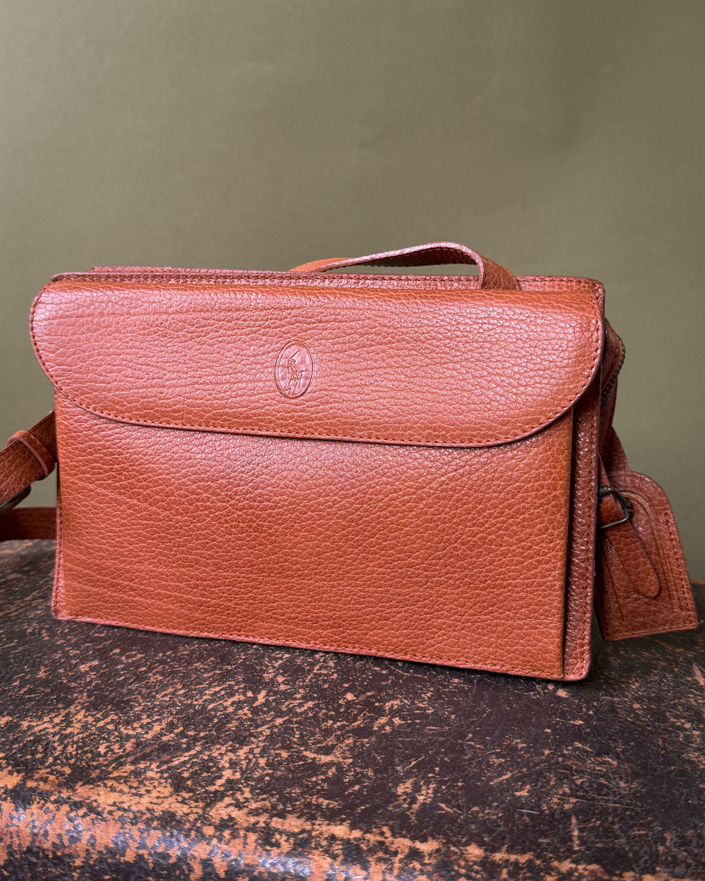 80s Ralph Lauren Leather Purse