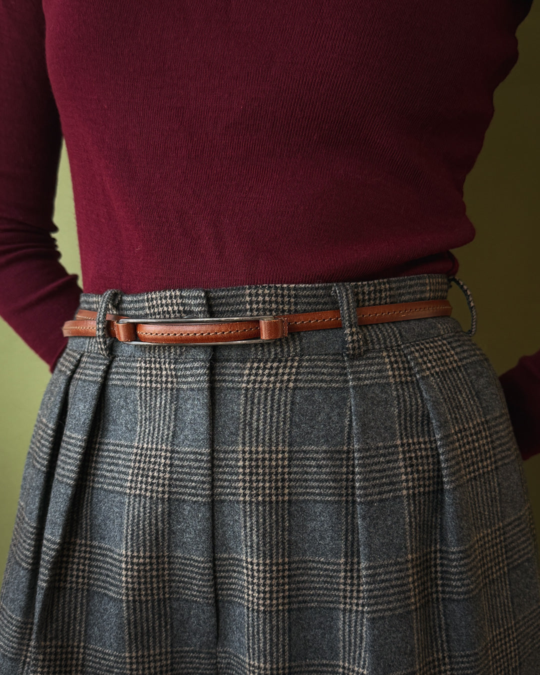 Ralph Lauren Sterling Leather Belt