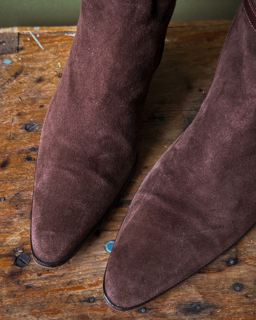 Ralph Lauren Collection Suede Boots | 8