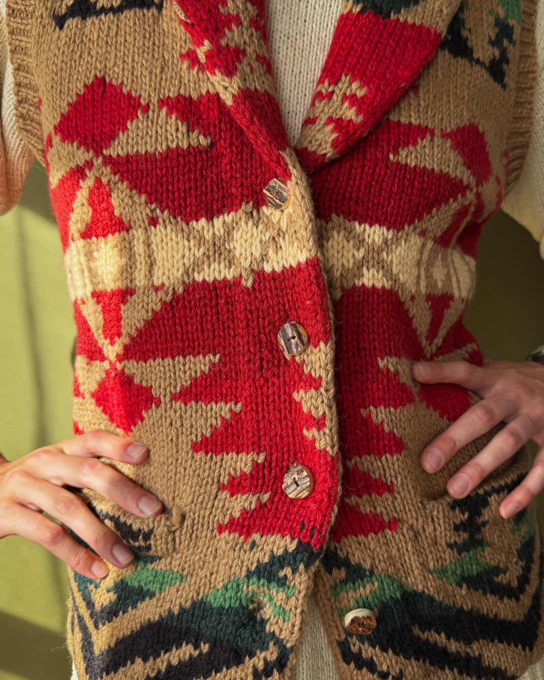90s Ralph Lauren Wool Vest | M