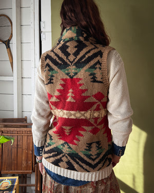 90s Ralph Lauren Wool Vest | M