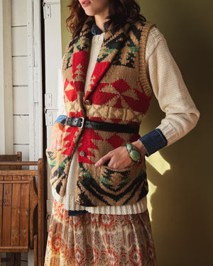 90s Ralph Lauren Wool Vest | M