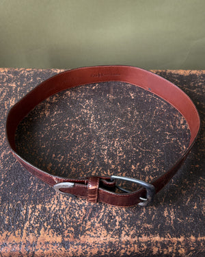 80s Ralph Lauren Sterling Alligator Belt
