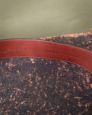 80s Ralph Lauren Sterling Alligator Belt