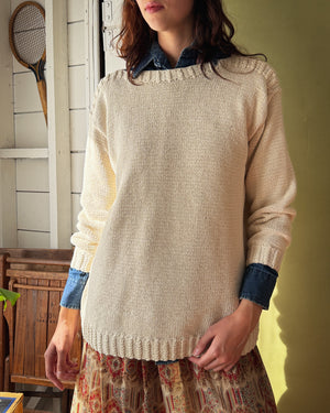 90s Ralph Lauren Hand Knit Sweater | M-L