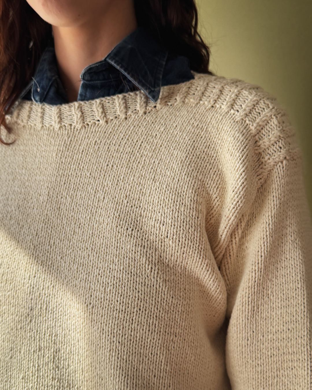 90s Ralph Lauren Hand Knit Sweater | M-L