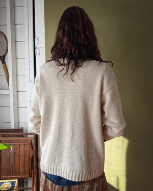 90s Ralph Lauren Hand Knit Sweater | M-L