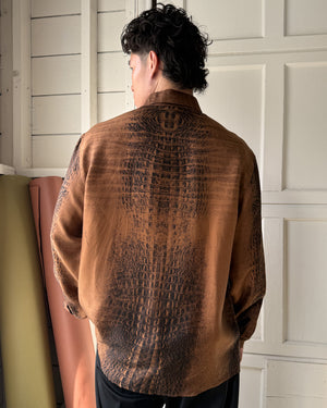 00s Cavalli Silk Shirt | L-XL