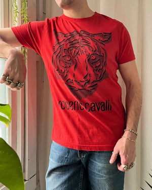 00s Roberto Cavalli Tiger T-Shirt