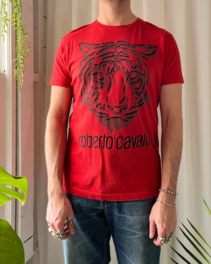 00s Roberto Cavalli Tiger T-Shirt