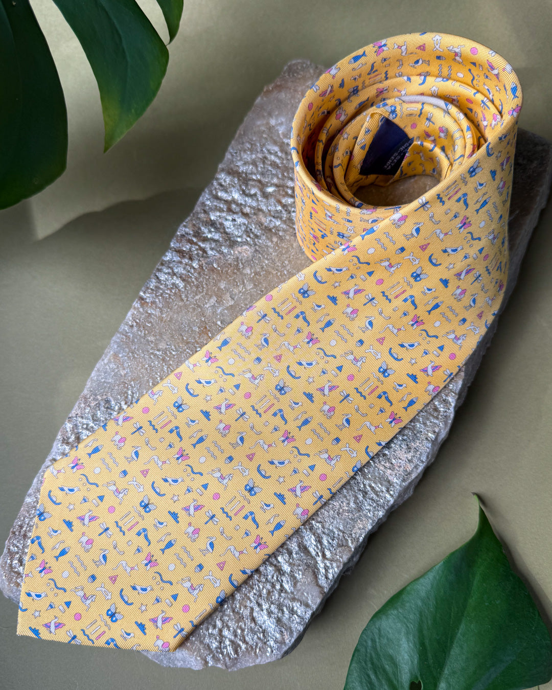 Ferragamo Animals Silk Tie