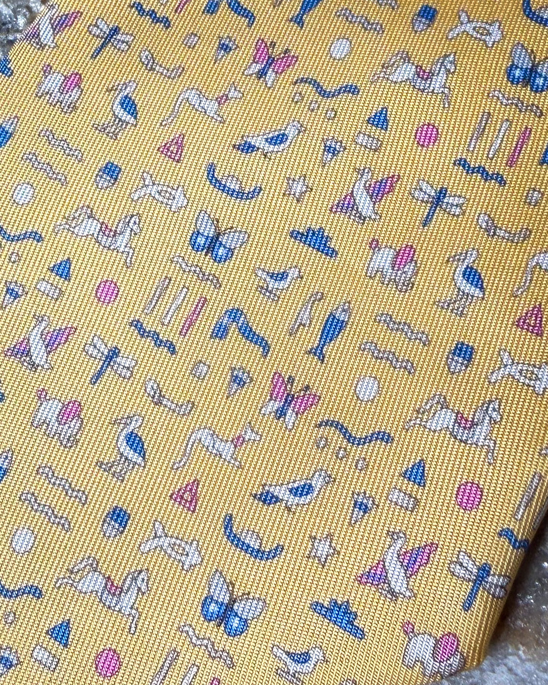 Ferragamo Animals Silk Tie