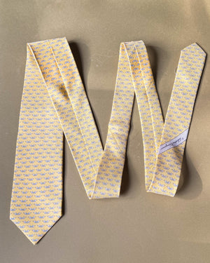 Ferragamo Elephants Silk Tie