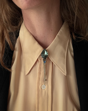 Crystal Sceptre Brooch