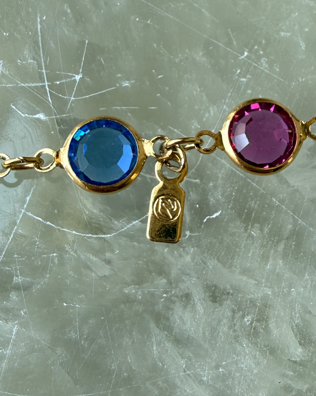 Swarovski Bezel Crystal Necklace