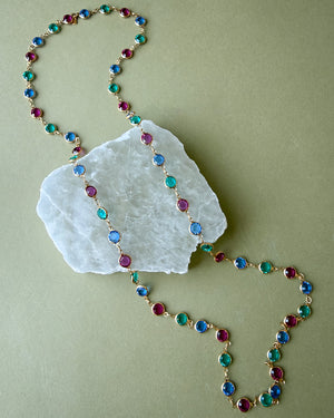 Swarovski Bezel Crystal Necklace