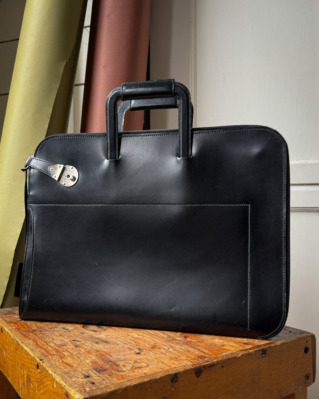 Tanner Krolle Leather Portfolio - Lucky Vintage