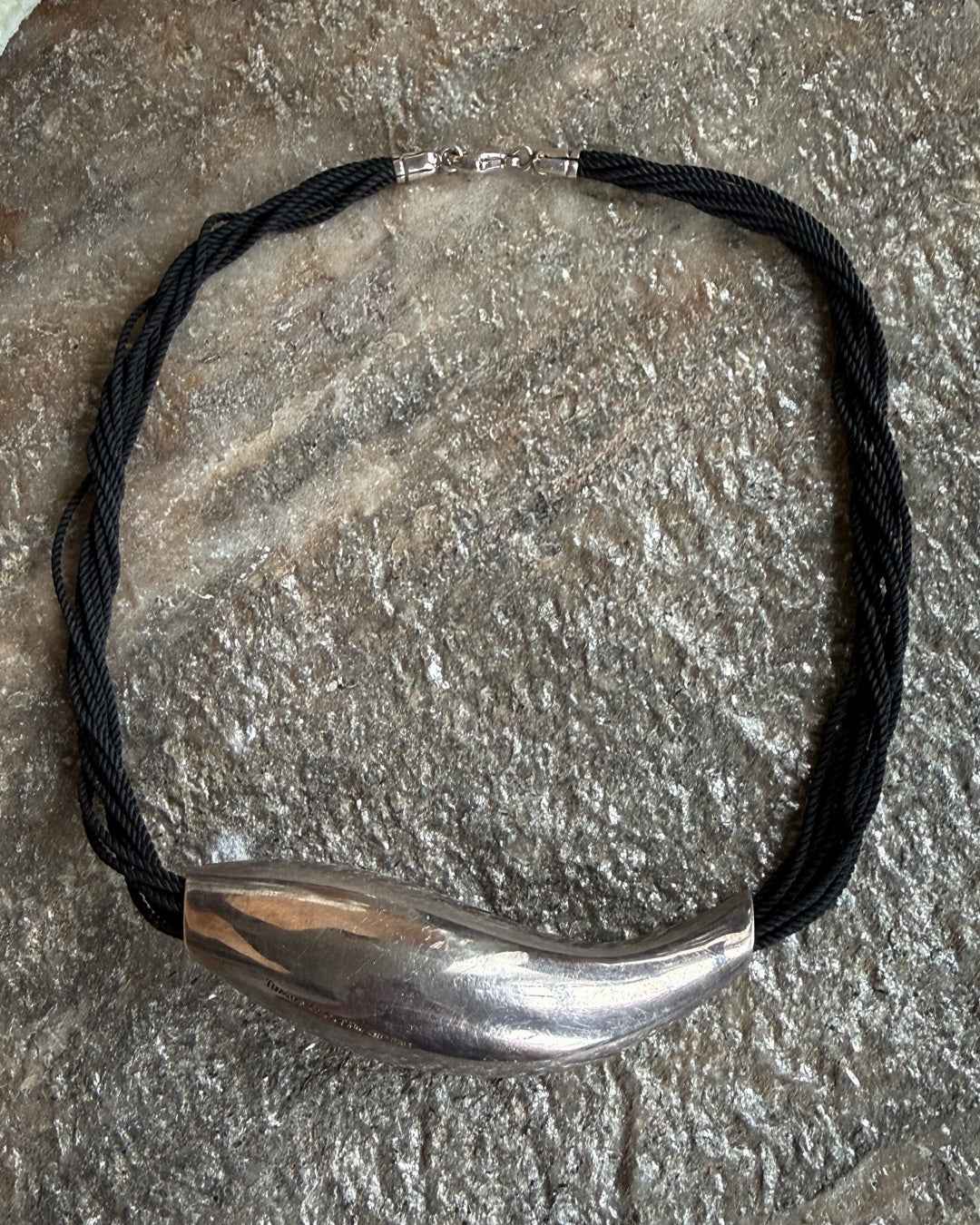 Tiffany Gehry Sterling Necklace