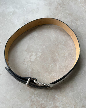 Tulliani Basketweave Leather Belt