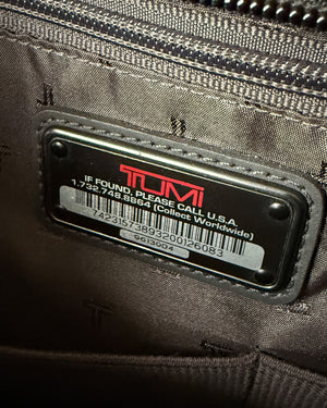 Tumi Leather Briefcase Bag