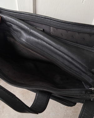 Tumi Leather Briefcase Bag