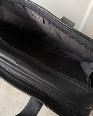 Tumi Leather Briefcase Bag