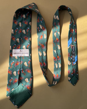 Valentino Sea Life Silk Tie