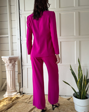 90s Versace Pant Suit | M