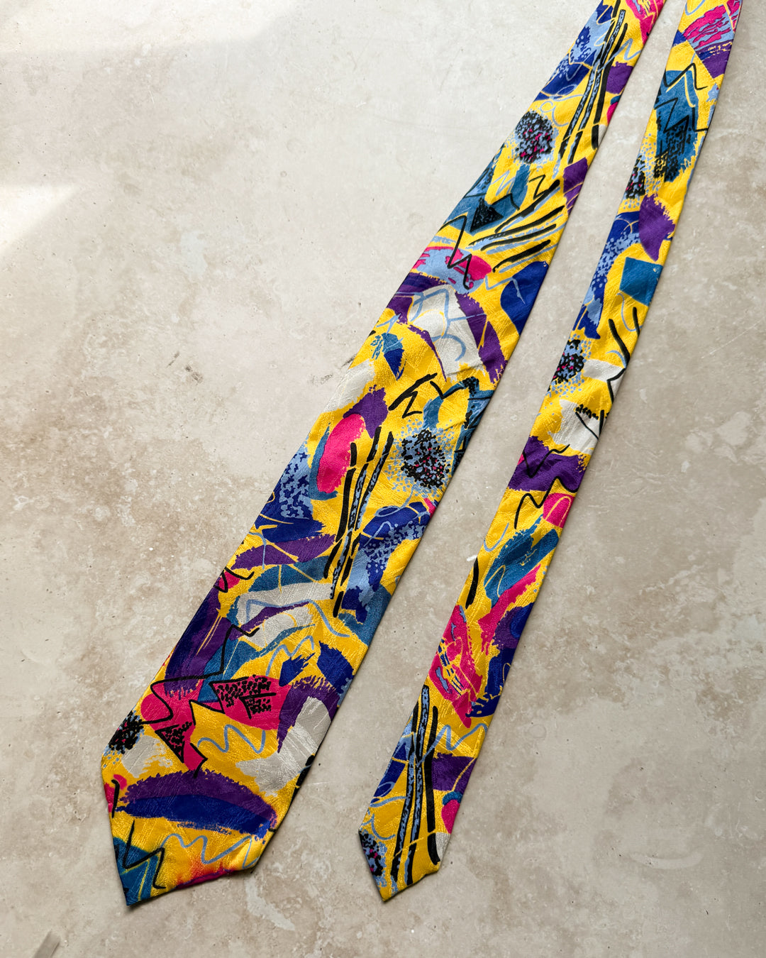 90s Versace V2 Silk Tie