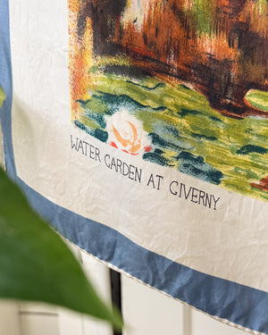 Monet's Water Garden At Giverny Silk Scarf