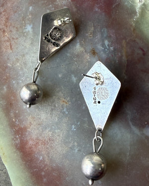 William Spratling Sterling Earrings