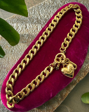 Juicy Couture Gold Chain Necklace