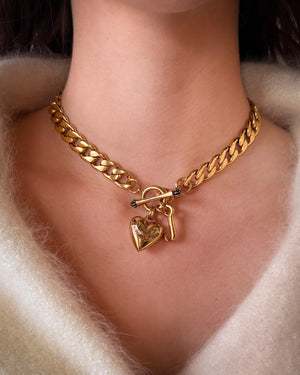 Juicy Couture Gold Chain Necklace