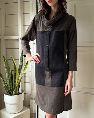 80s Yohji Yamamoto Dress | S-M