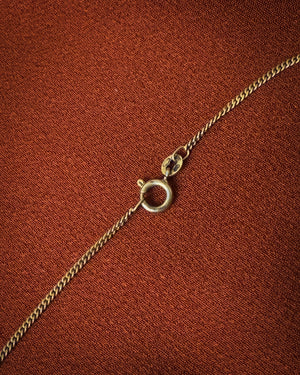 Antique Silver Cameo Pendant Necklace