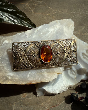 Antique Filigree Brooch