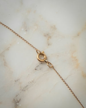 Antique Gold Filled Cameo Necklace